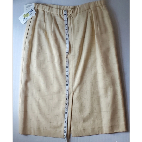 NYE SALE NEW Pendleton Silk Wool Plaid Suit SZ 14 - Picture 7 of 13